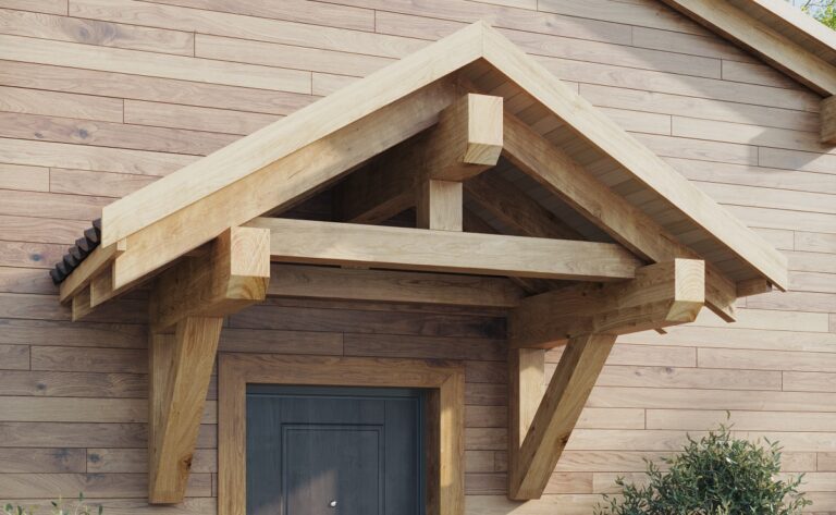 Entrance Canopy - Wooden Canopies for Entrance door