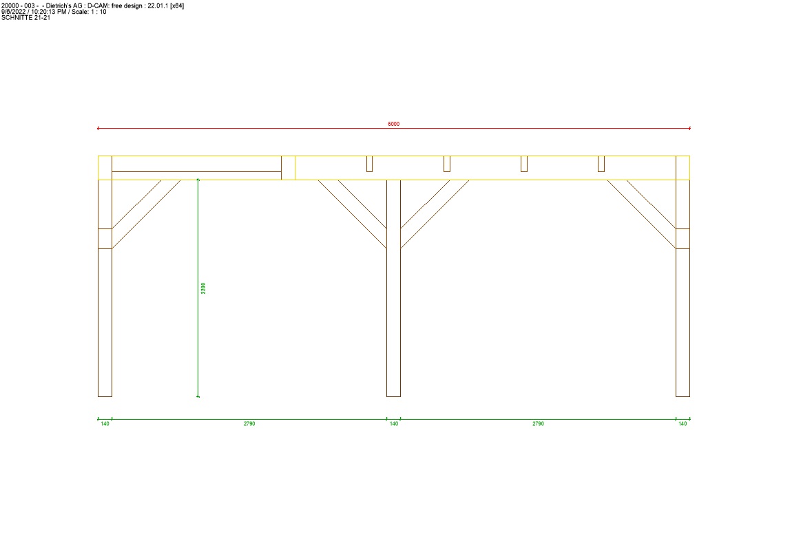 Wooden Pergola 60-60 Section 2 Lightbox