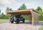 Carport 64-60 3D rendering Thumbnail