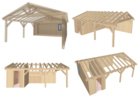 Carport 63-82 3D Thumbnail