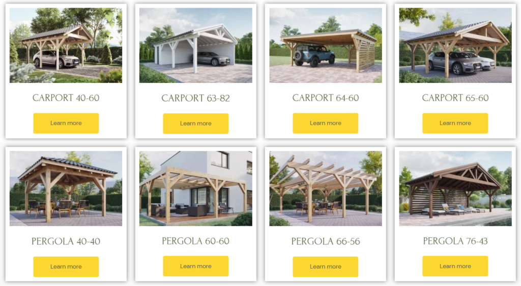 Carports and Pergolas