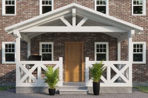 Wooden Canopy 56-23