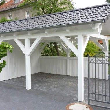 Carport with storage 3
