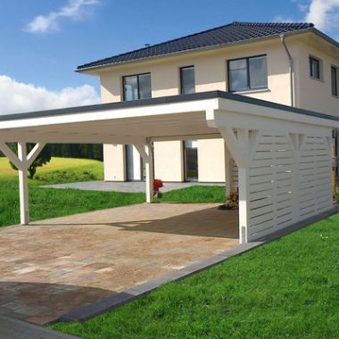 2 vehicle carport in estonia
