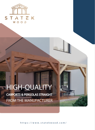 Statek Wood Carport and Pergola Cover picture