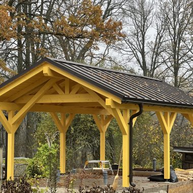 Carport in Estonia