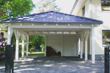 Custom Carport in Germany